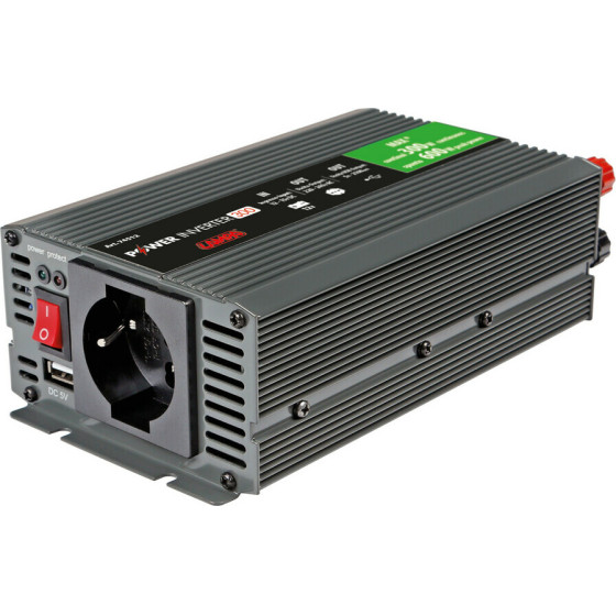 Lampa Power Inverter 300 ����������� 12V   220V Max Power 300W - Peak Power 600W - (74512)