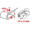 Lampa Renault C/K/T 06/2013+ 65cm (26) ���������������� Optimax - 1 ���. - (95180)