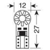 Lampa T10 W5W 12V W2,1x9,5d 180lm HYPER-Led 18 ����� (CAN-BUS- ������ �����������-�������) Blister 2���. - (58416)