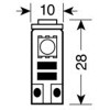 Lampa T10 W5W 12V W2,1x9,5d 28lm HYPER-LED9 ����� ��������� 3SMDx3cHips (�������������- CAN-BUS) 2���. - (58462)