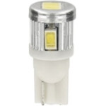Lampa T10 W5W 12V W2,1x9,5d 70lm MEGA-LED6 ��������� (�������-�������-������ �����������) Blister 2���. - (57927)