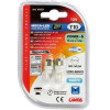 Lampa T10 W5W 12V W2,1x9,5d 70lm MEGA-LED6 ��������� (�������-�������-������ �����������) Blister 2���. - (57927)