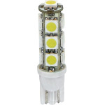 Lampa T10 W5W 12V W2,1x9,5d 80lm HYPER-LED39 ����� 13SMDx3cHips (������ �����������) Blister 2���. - (58456)