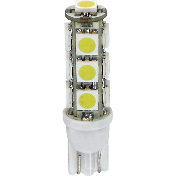 Lampa T10 W5W 12V W2,1x9,5d 80lm HYPER-LED39 ����� 13SMDx3cHips (������ �����������) Blister 2���. - (58456)