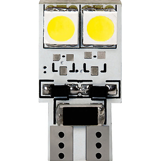 Lampa T10 W5W 24V 50lm HYPER-LED12 ���� ��������� 4SMDx3cHips (�������-������������- CAN-BUS)Blister 2���. - (98376)