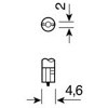 Lampa T5 12V ����� 3SMDx1CHips HYPER-LED2 - (58452)