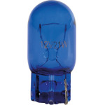 Lampa W21W (T20) 12V W3x16d 21W 200lm (�������-�������) Blue DYED-Glass 2���. Blister - (58077)