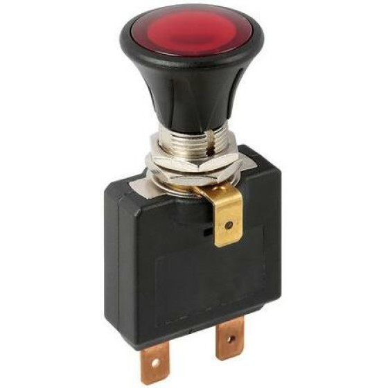Lampa ��������� PUSH-Pull 14,2mm 12/24V 50A �� ������� Led - (45569)