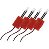 Lampa ��� �� 4LEd 12V 5mm - (70441)