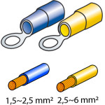 Lampa ������� 5+6mm (40���.) - (45057)