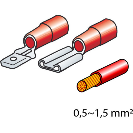Lampa ������� 6.3 x 0.8mm (40���.) - (45051)