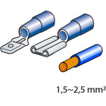 Lampa ������� 6.3 x 0.8mm (40���.) - (45052)