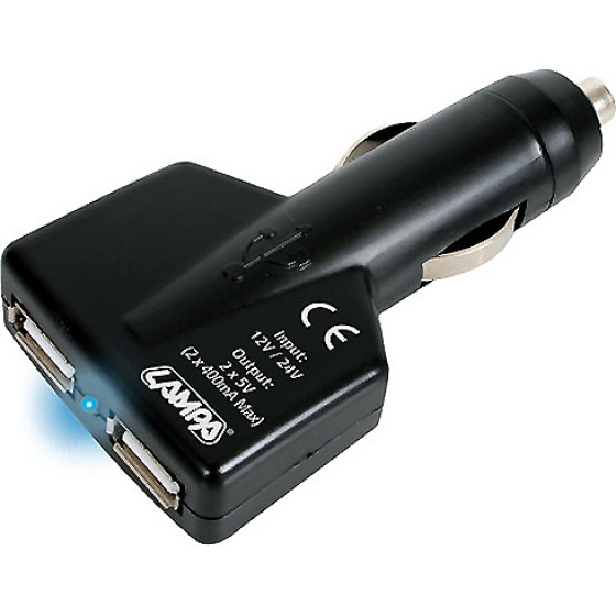 Lampa ��������� ��� 2 Usb �������� 12/24V - (39042)