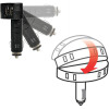 Lampa ��������� �������� HUB-2 Me 4 Usb 12/24V 3100mA - (38961)