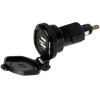 Lampa ��������� ���������� �������� UNI-Tech 12/32V ��� Din �� 2 Usb 2700mA Fast Charger ���������� - (38882)