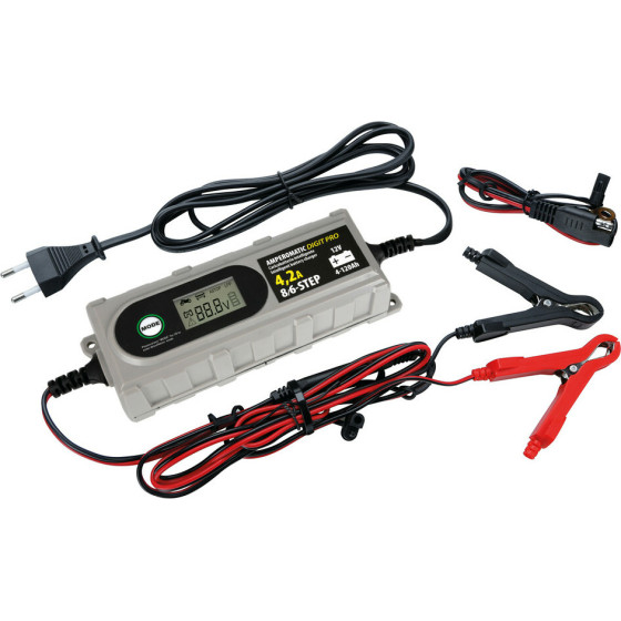 Lampa ��������� ��������� Amperomatic Digit Pro 12V 4,2A 4 120Ah GEL-STD-SMF-EFB-LiFePo4 - (70209)