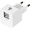 Lampa ��������� Me Oikiakh ����� 220/240V 12W 2400mA �� 2 ����� Usb (A+A) - 1 ��� - (38690/�)