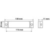 Lampa ��� ������ �������� 24V 3LEd ����� 130x30mm 1���. - (97914)