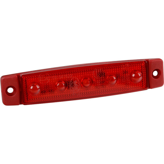 Lampa ��� ����� 12/24V 5xSmd Led ������� 96x20mm �� ������� ����� R7/R10 - 1 TEM. - (97031)