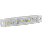 Lampa ��� ����� 12/24V 5xSmd Led ����� ������� 96x20mm �� ������� ����� R7/R10 - 1 TEM. - (97030)