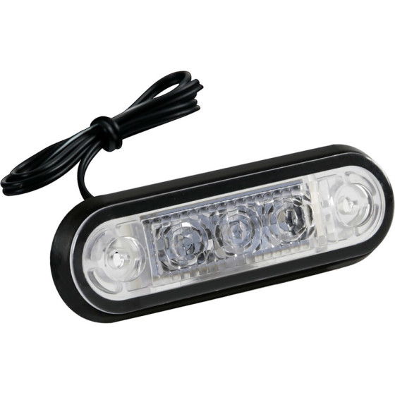 Lampa ��� ����� 3LEd ����� Smd 12/24V 85mm - 20���. - (97017)