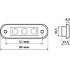 Lampa ��� ����� 3LEd ����� Smd 12/24V 85mm - 20���. - (97017)