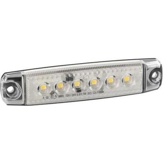 Lampa ��� ����� 6LEd ����� 12/24V 96mm ��������� 1���. - (97007)