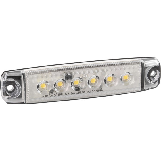 Lampa ��� ����� 6LEd ����� Smd 12/24V 96mm 20���. - (97023)