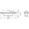 Lampa ��� ����� �������� 24V 3LEd 80x22mm ������� 1���. - (97002)
