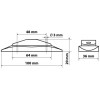 Lampa ��� �������� 2LEd ��������� 24V 100mm - (98480)