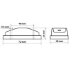 Lampa ��� �������� 2LEd ��������� 24V 72mm - (98482)