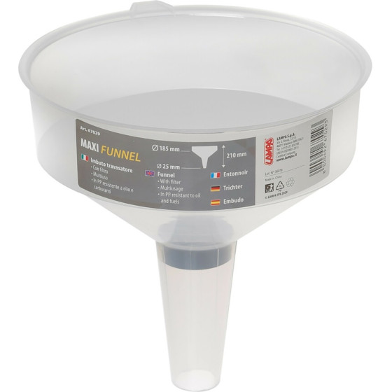 Lampa ���� �� ������ Maxi Funnel ��� ���� �������� ��������� 185mm ����� 210 ��� ��������� ������� 25mm - (67029)