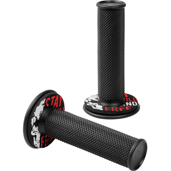 Lampa �������� Moto Donut OFF-Road �����/������� 22MM+25MM 12CM 2��� - (90571)
