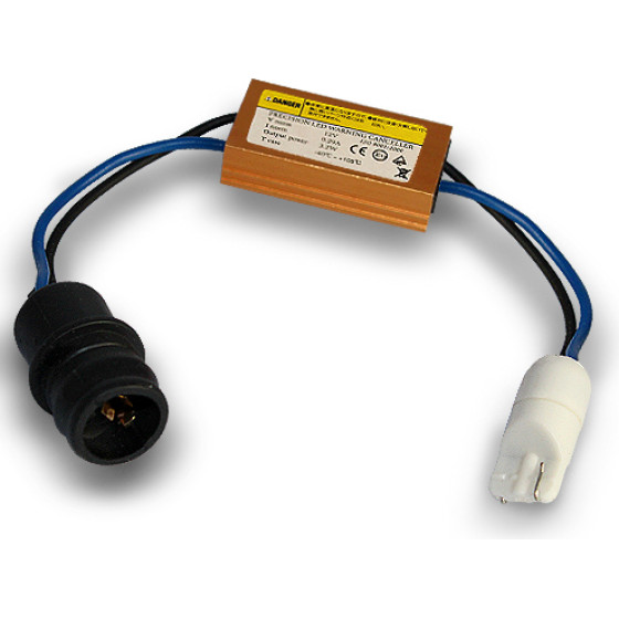 M-Tech ��������� ��� �������� Led W5W 15W 41oHm 50x27x15mm - (RE004)
