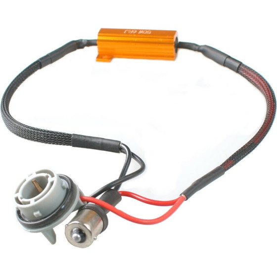 M-Tech ��������� ��� ������ Led BA15s 25W/25oHm 35mm - (RE008)
