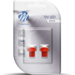M-Tech Bax 12V B8,5d 0,24W Led 1xSMD5050 ������� Blister 2���. - (LB092R)