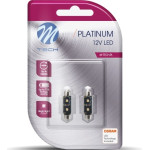 M-Tech C5W SV8.5 Canbus 12V 3,2W 420lm 36mm 2xHp Led Osram Opto ����� Blister 2���. - (LB813W)