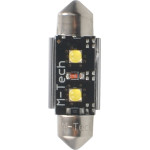 M-Tech C5W SV8.5 Canbus 12V 3,2W 420lm 41mm 2xHp Led Osram Opto ����� Blister 2���. - (LB814W)