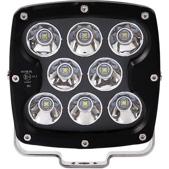 M-Tech ��������� �������� Led Driving Lights ������ 10-32V 80W 5600lm 8 Cree Led ���������� (130 x 130 x 86 mm) - (WLC104)
