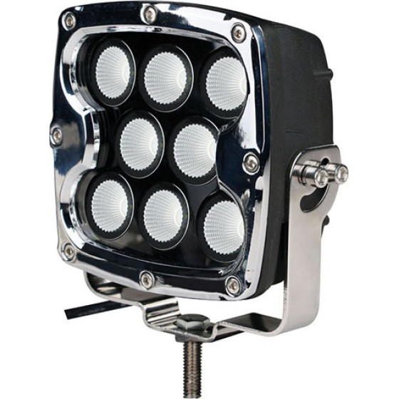 M-Tech ��������� �������� Led Driving Lights ������/������ 10-32V 80W 5600lm Cree Led ���������� (130 x 130 x 86 mm) - (WLC105)