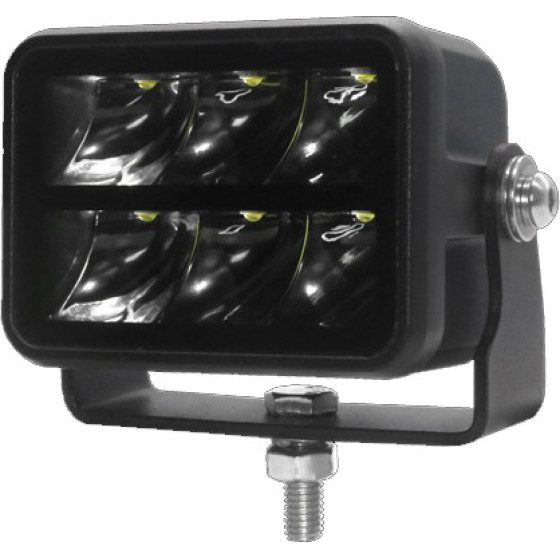 M-Tech ��������� �������� Led Osram Driving Light 6x5W Hp Led 12/24V 30W 2520lm 85x62x74mm Black Series - 1 ���. - (WLBO134)