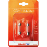 M-Tech �������� ����������� C5W 12V 5W SV8,5-8 11x36mm Powertec Standard �������� 2���. - (PTZ33-02B)