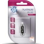 M-Tech �������� ����������� C5W 12V SV8.5 3,2W 420lm 36mm 2xHp Led Osram ����� Blister 1���. - (LB813W-01B)