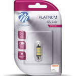 M-Tech �������� ����������� C5W 12V SV8.5 3,2W 450lm 36mm 9xSMD5630 Led Osram ����� 1���. - (LB815W-01B)