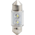 M-Tech �������� ����������� C5W/C10W 12V 0,26W SV8,5 31mm Led 2xFlux 3mm ����� Blister 2��� - (LB025W)