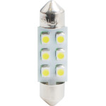 M-Tech �������� ����������� C5W/C10W 12V 0,48W SV8,5 36mm Led 6xSMD3528 ������� 1���. - (L028Y)