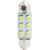 M-Tech �������� ����������� C5W/C10W 12V 0,48W SV8,5 36mm Led 6xSMD3528 ���� Blister 2���. - (LB028B)