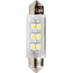 M-Tech �������� ����������� C5W/C10W 12V 0,48W SV8,5 41mm Led 6xSMD3528 Premium ����� 1���. - (L091W)