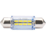 M-Tech �������� ����������� C5W/C10W 12V 1W SV8,5 36mm Led 8xSMD3014 ����� Blister 2���. - (LB085W)