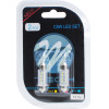 M-Tech �������� ����������� C5W/C10W 12V 1W SV8,5 36mm Led 8xSMD3014 ����� Blister 2���. - (LB085W)